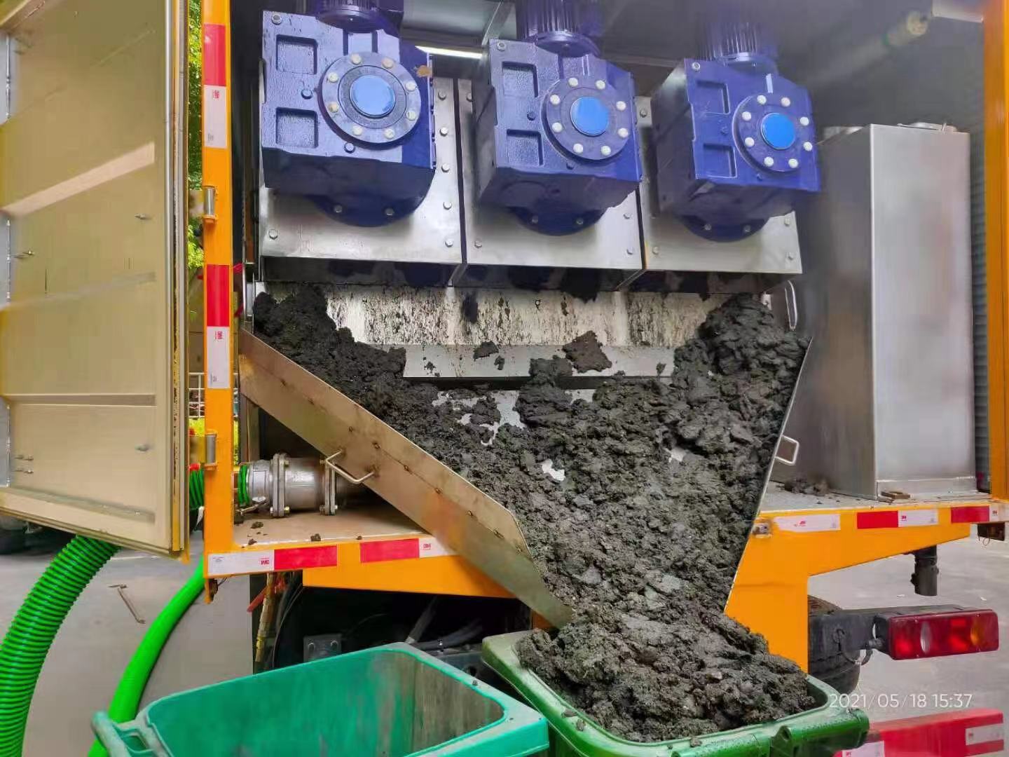 麟游化粪池清掏城市维护站-泥浆净化干湿分离处理